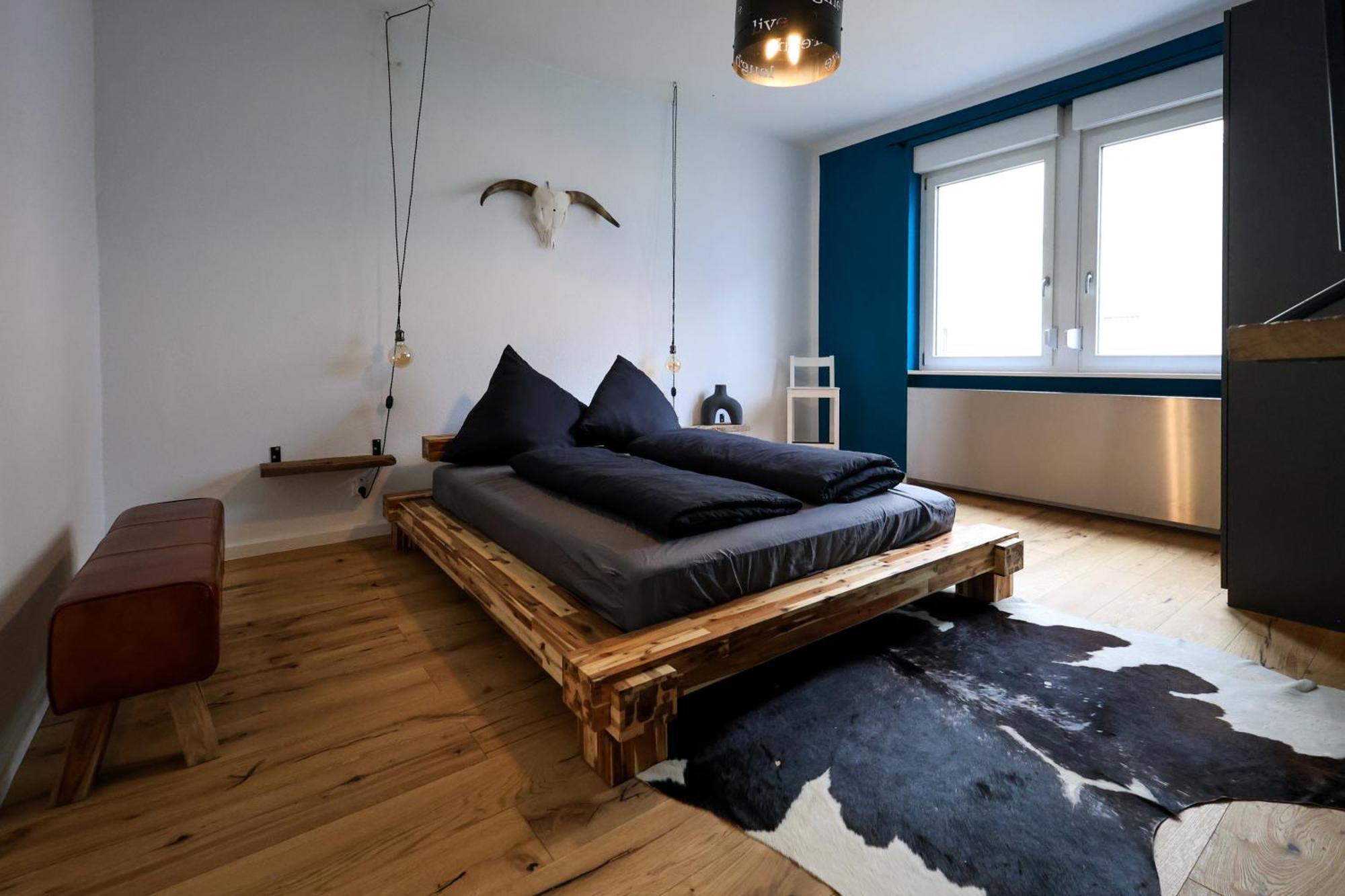 3 Zimmer Naehe Von Europapark Garage Balkon Grill オフェンブルク エクステリア 写真