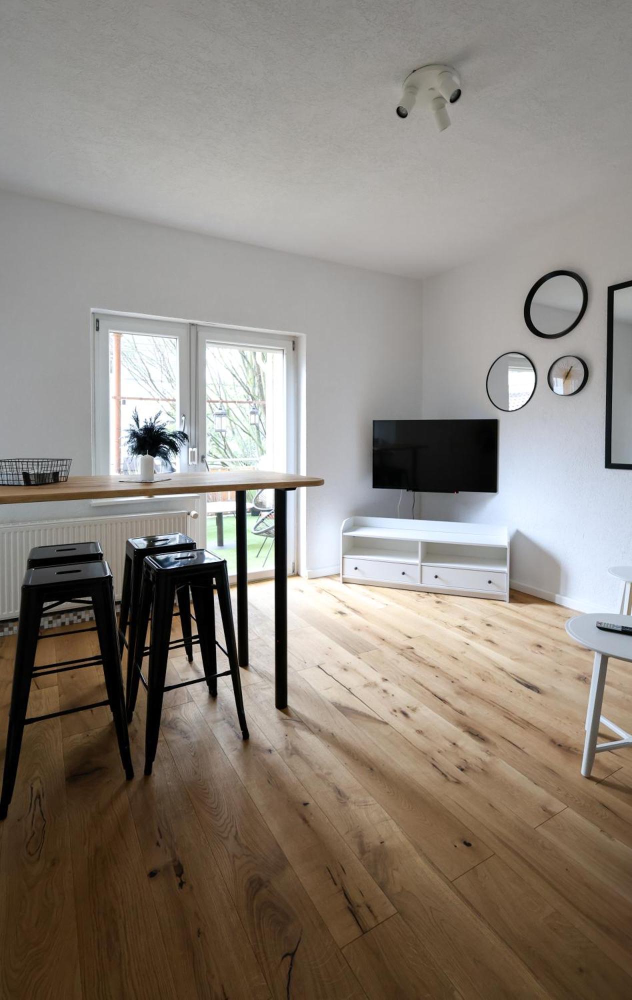 3 Zimmer Naehe Von Europapark Garage Balkon Grill オフェンブルク エクステリア 写真
